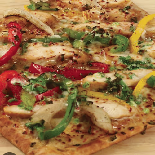 Pizza Thai Chicken (scharf)