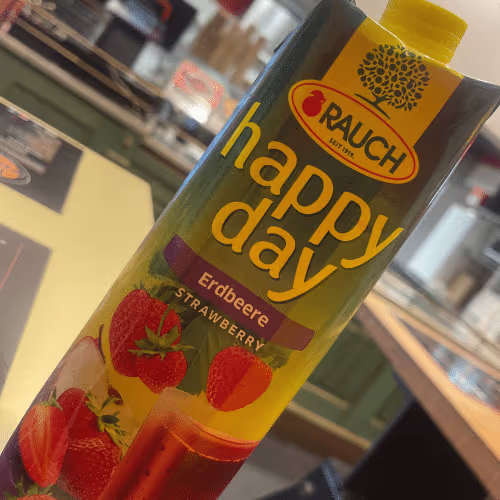 Erdbeer Saft Happy Day 1,0l