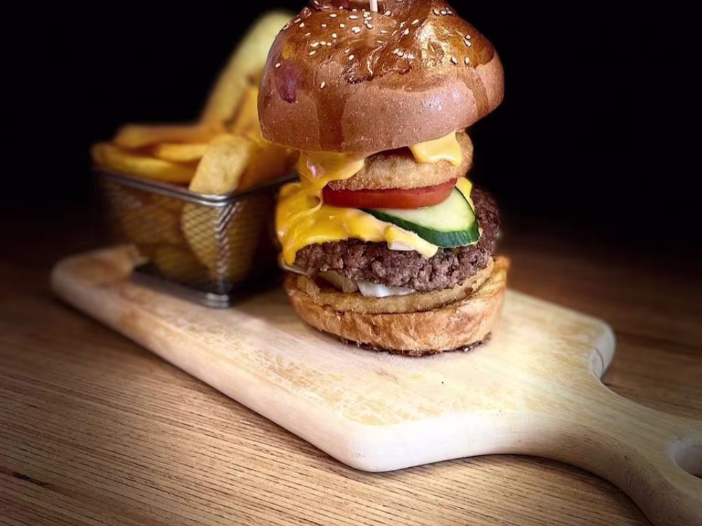 Jack Daniels Burger Menü