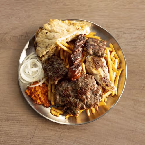 Grillplatte - Für 1 Person