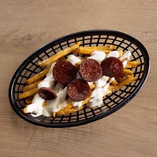Sucuk-Sour Cream-Pommes