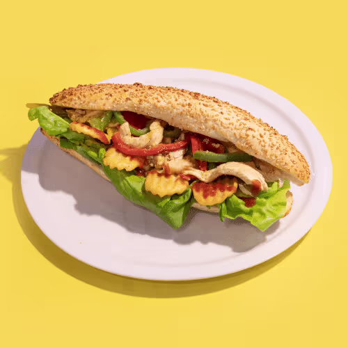 Sandwich Fahita Hühnergrill