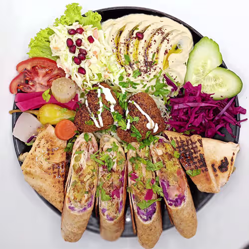 Falafel-Teller
