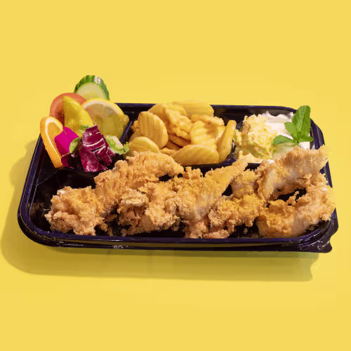 Crispy-Hühnchen-Teller