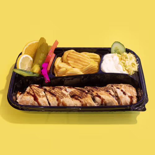 Schawarma-Teller