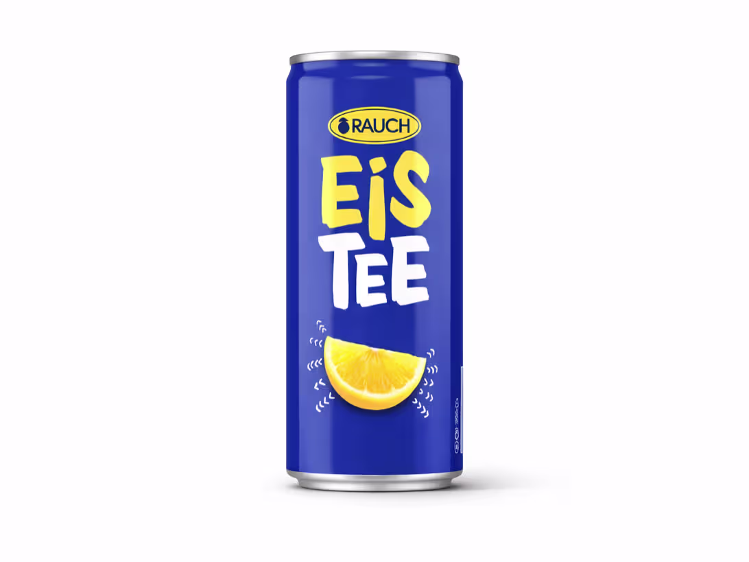 Rauch Eistee Zitrone 0,33l (EINWEG)