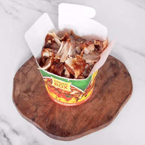 Döner-Box mit Pommes frites