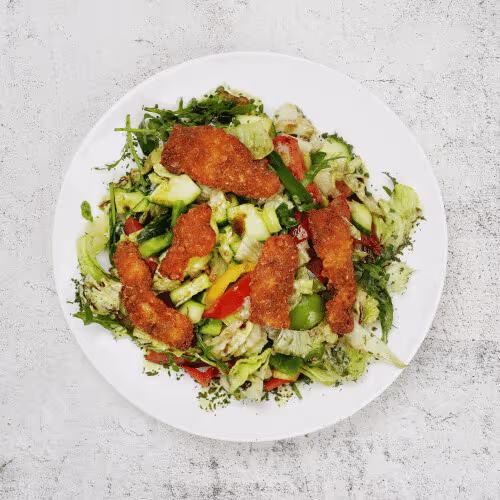 Backhendlsalat