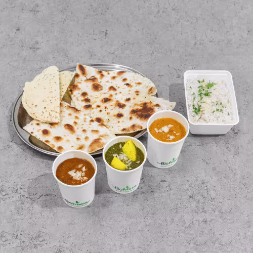 Vashnev Thali (für 2 Personen, vegetarisch)