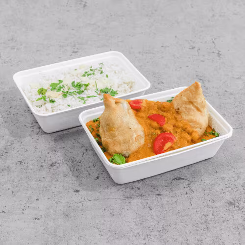 Channa Samosa (2 Stück, vegan)