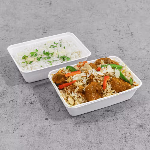 Rinder-Nuss Biryani