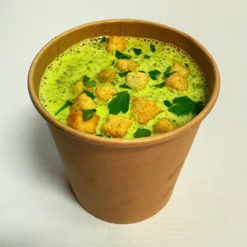 Spinatcreme Suppe