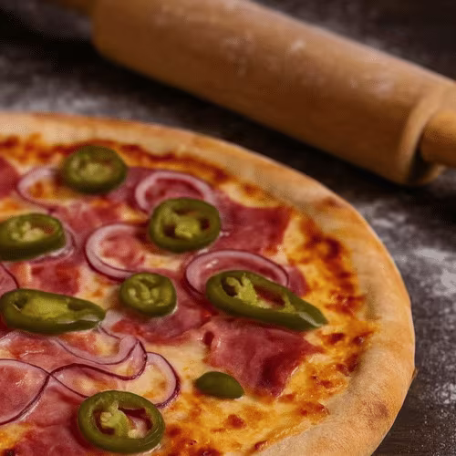 Pizza Diavola (scharf)