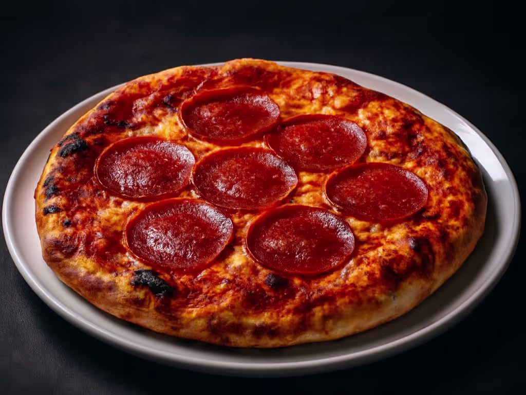 Salami Pizza