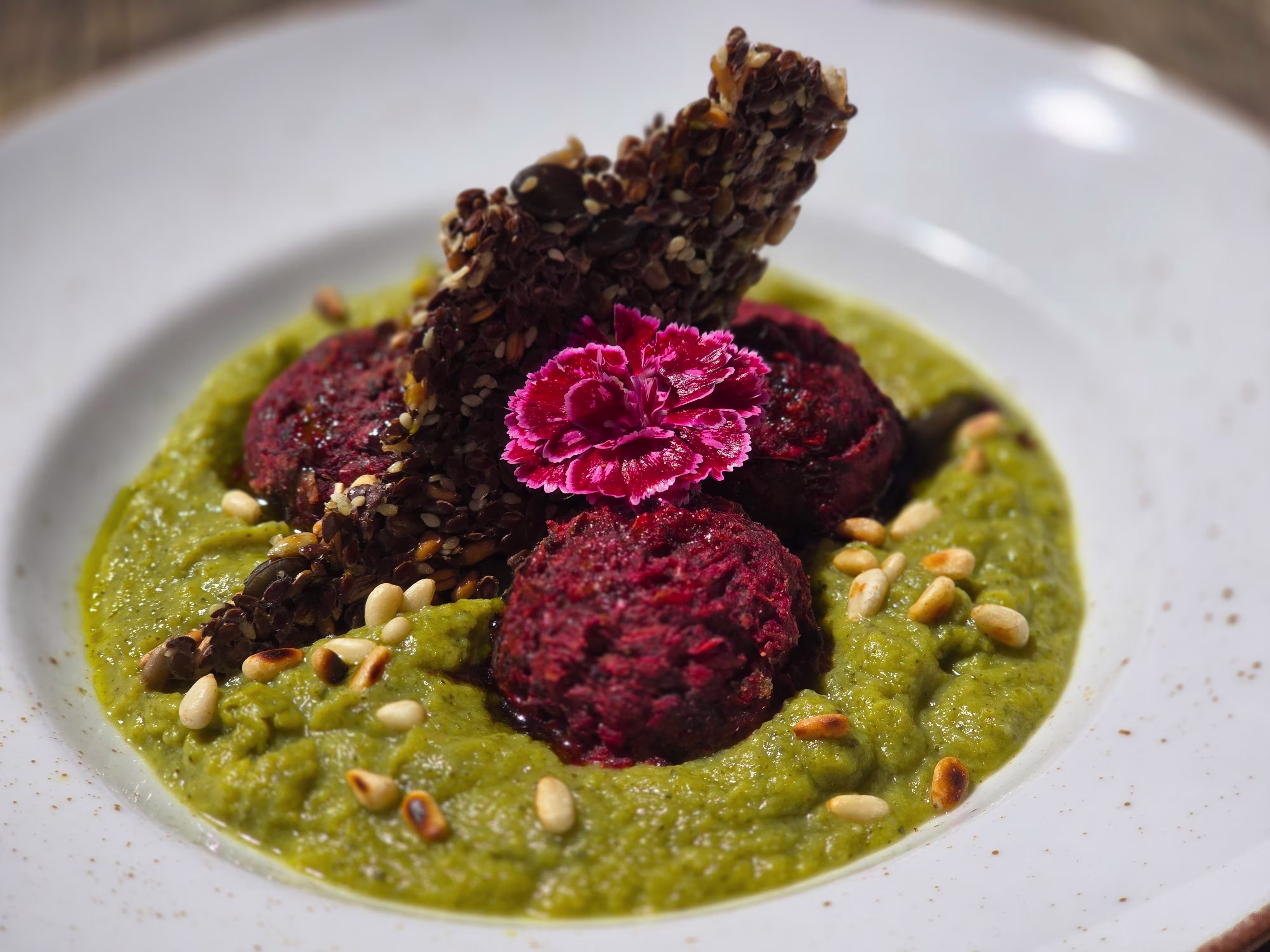Hausgemachte Falafelknödel