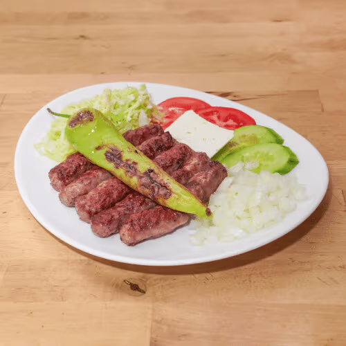 Cevapcici mit Paprika