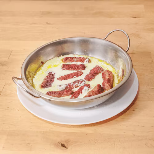 Cevapcici im Butterrahm