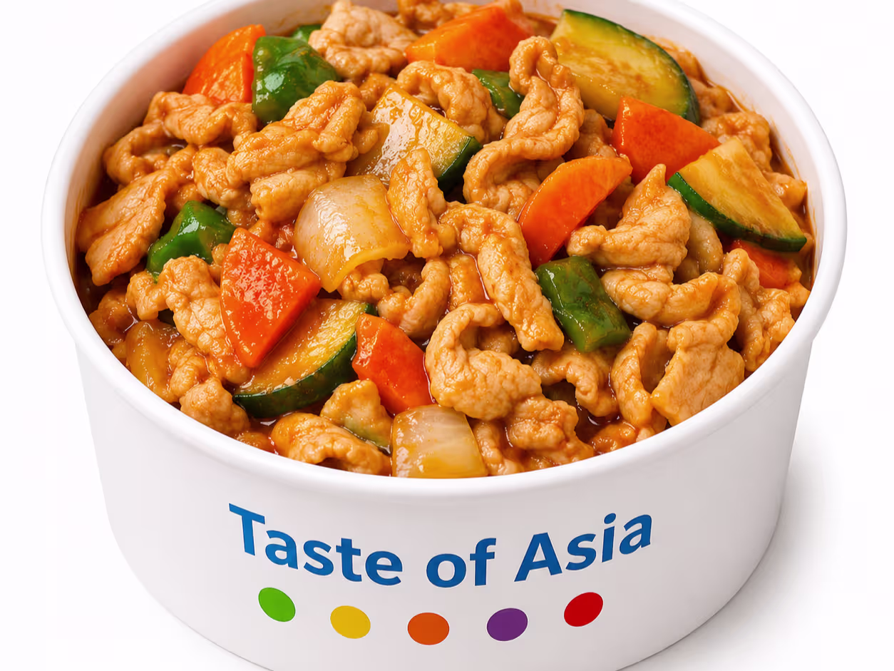 Red Thai Curry Chicken - ganze Portion