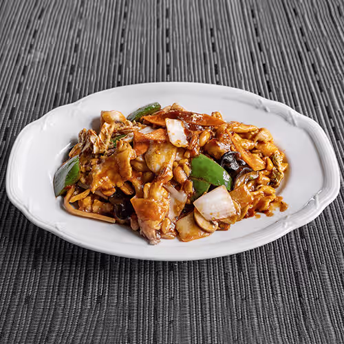 Gongbao Hühnerfleisch (Szechuan, scharf)