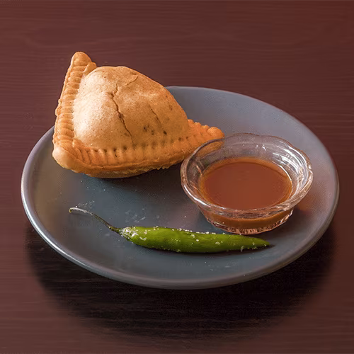 Samosa (1 Stück, vegan)