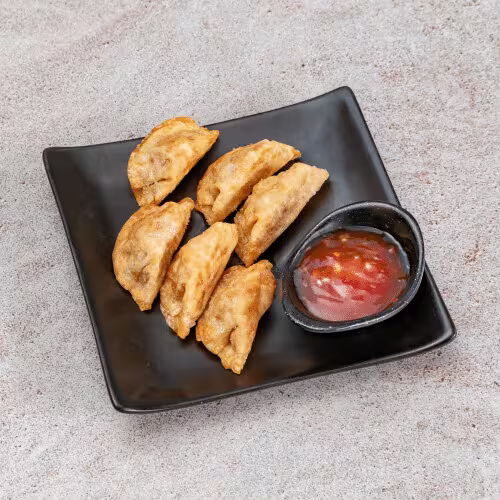 Kimchi Mandu (6 Stück, vegetarisch)