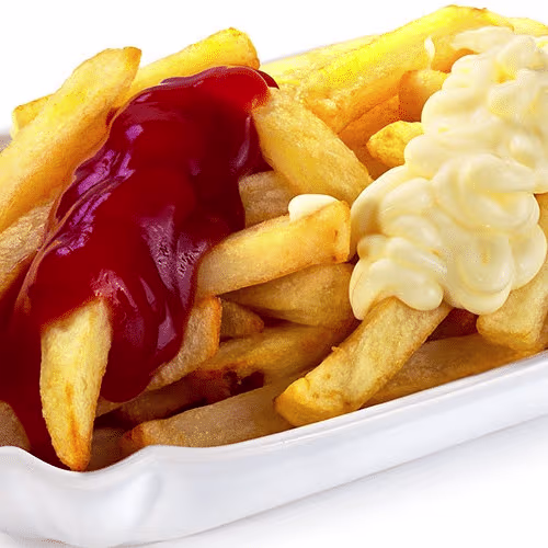Pommes Rot-Weiß-Rot