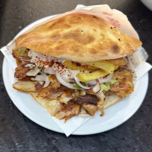 Döner Sandwich vom Rind