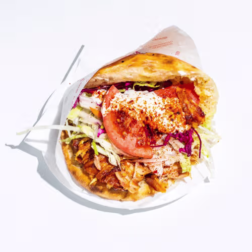 Döner Sandwich vom Huhn