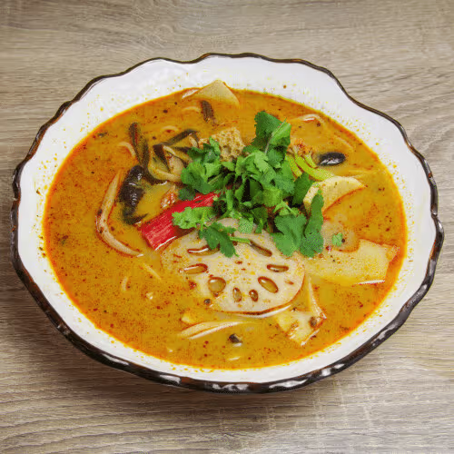Scharfe Brühe szechuan Style