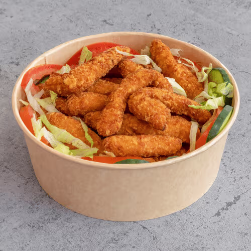 Backhendl Salat