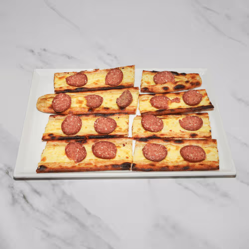 Knoblauchwurst Pide