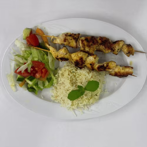 Hühnerspieß
