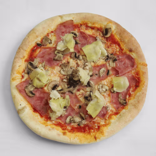Familien-Pizza Quattro Stagioni