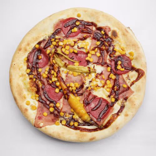 Spezial Familien-Pizza Barbecue