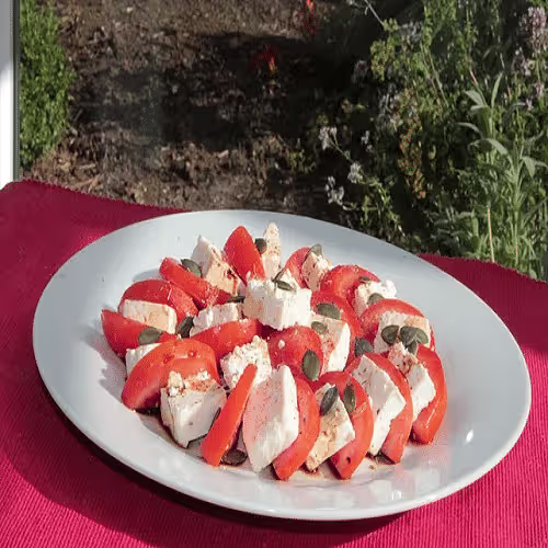 Vorspeise Schafskäse