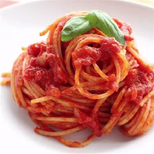 Meine Pasta mit Tomatensauce