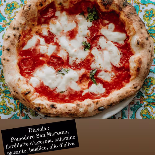 Pizza Diavolo (scharf)