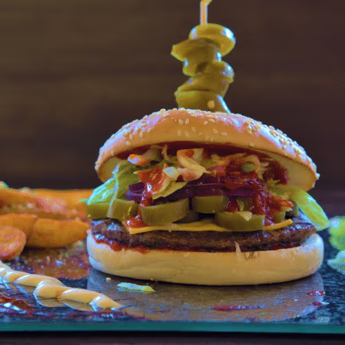 Spicy Burger (scharf)