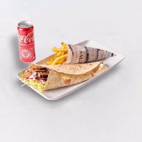 BIG Wrap Menü (medium)