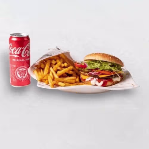 Burger Menü (medium)
