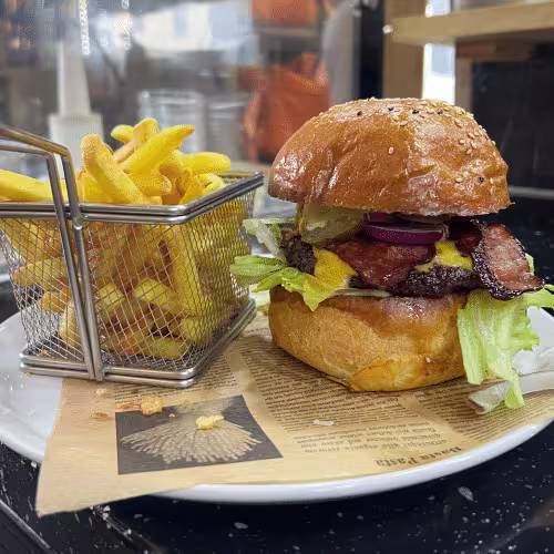 Big American Burger Menü