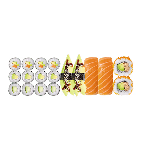 Sushi Wunschbox (18 Stück)