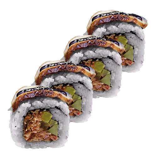 Fried Unagi Spicy Roll