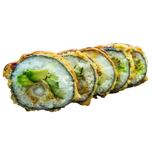 Fried Ebi Futo (5 Stück, scharf)
