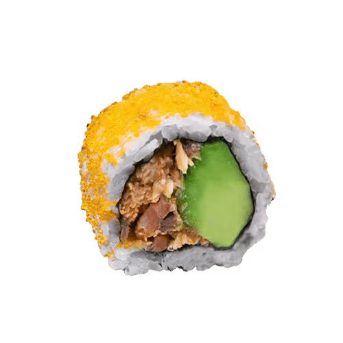 Grilled Salmon Inside-Out Roll
