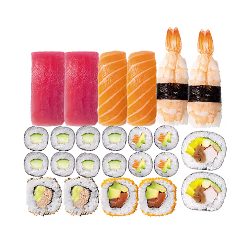 Sushi Box L (24 Stück)