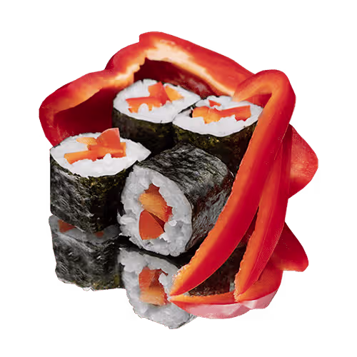 Paprika Maki (vegan)