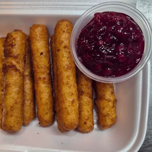 Mozzarella-Sticks (7 Stück)