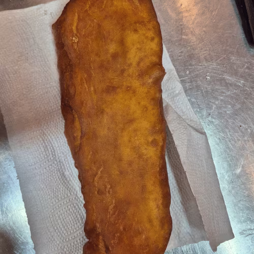 Langos mit Mozzarella