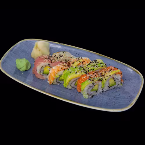 Rainbow Roll (8 Stück)